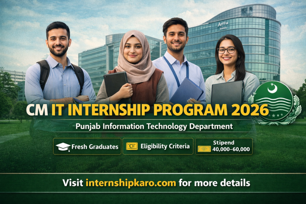 CM IT Internship Program 2026 – Punjab Govt Youth Internship Scheme | Apply Online