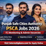 PSCA Jobs 2026 – Punjab Safe City Authority New Govt Jobs | Apply Online