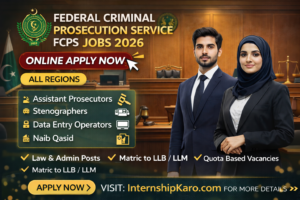 Federal Criminal Prosecution Service FCPS Jobs 2026 | Apply Online For FCPS Careers